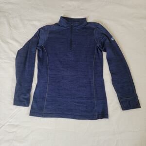 Kuhl Boy Alloy 1/4 Zip Long Sleeve Pullover Large 14-16 Top Athletic Sports Blue
